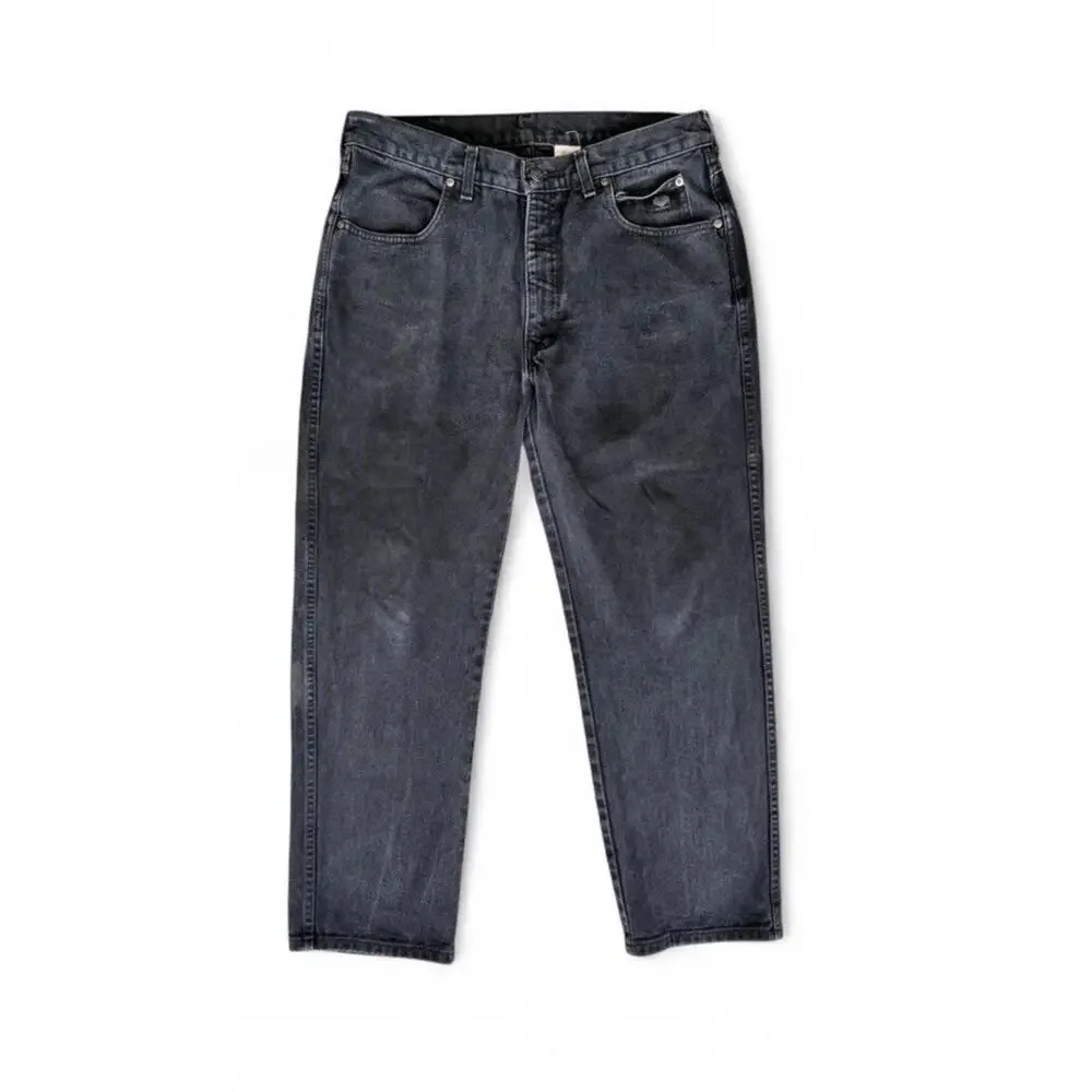 Vintage men’s Harley Davidson black denim jeans 36x30
